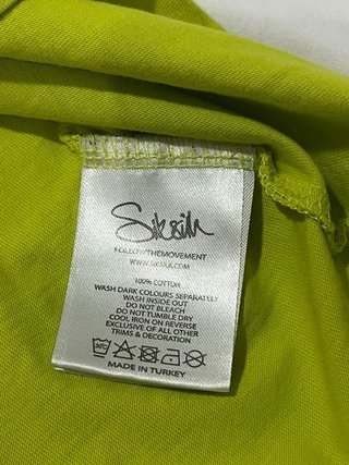 Camiseta SikSilk Verde Talla S