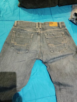 Pantalón de hombre azul Talla L