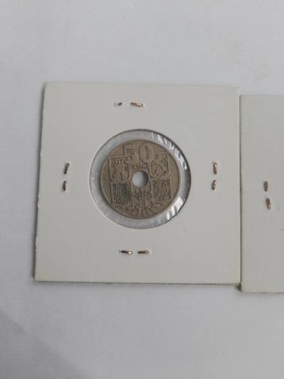Monedas España 1949 50 cts