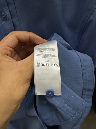 Camisa Columbia Manga Larga Hombre