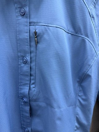 Camisa Columbia Manga Larga Hombre