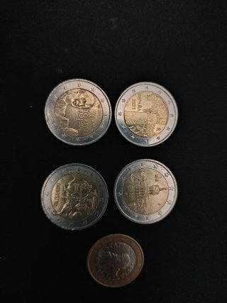 Raccolta di monete rare