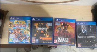 Playstation 4 Slim Nera + Controller + Giochi