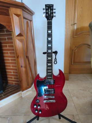 Guitarra SG para zurdos