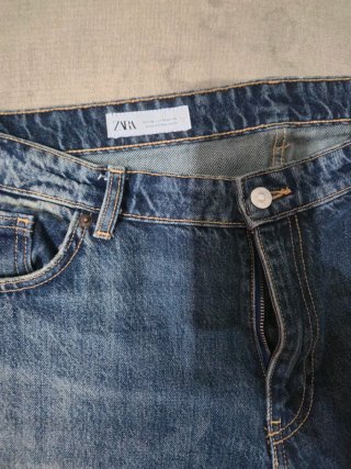 Pantalón vaquero Zara pierna ancha