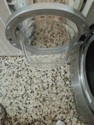Lavadora Zanussi 7kg 1200rpm Inoxidable