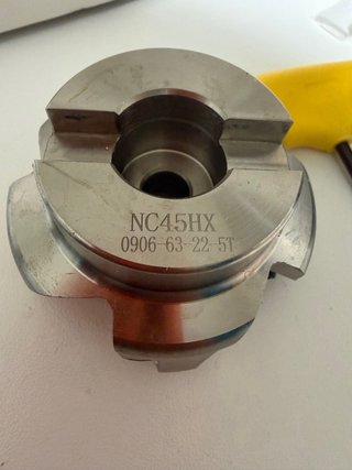 Fresa Portacuchillas NC45HX 63mm 5T
