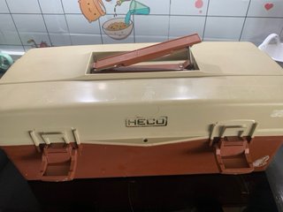 Caja de herramientas HECO vintage