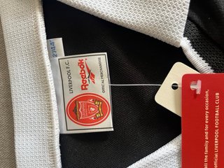 Camiseta Liverpool FC 1996-1997 Reebok Negra