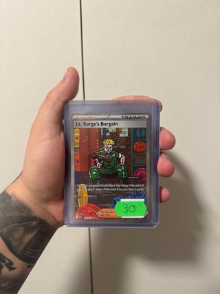 Lt. Surge's Bargain Trainer Card