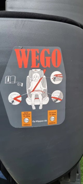 Silla coche Klippan Wego Grupo 2-3