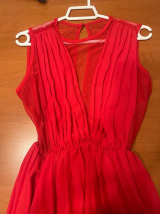Vestido rojo largo para eventos