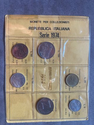 Lotto divisionali Italia 1971-1979
