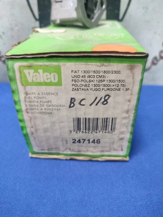Bomba combustible Valeo Fiat BC118