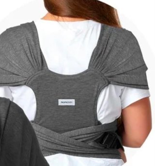 Mochila Portabebés Momcozy Gris