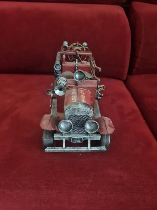 Camión Bomberos Metal Vintage,  antiguo