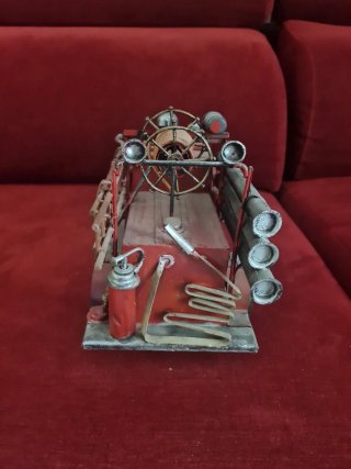 Camión Bomberos Metal Vintage,  antiguo