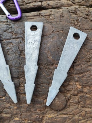 5 Piezas Escalada Mosquetón Morado