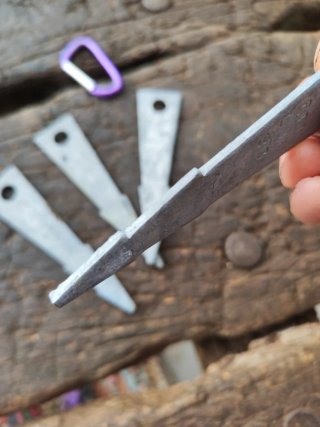 5 Piezas Escalada Mosquetón Morado