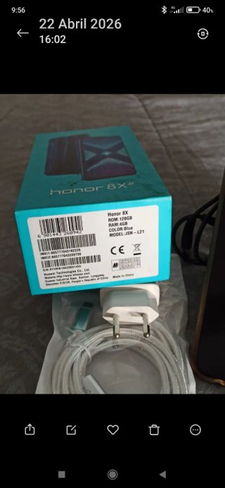 Honor 8X 4GB RAM 128GB Azul