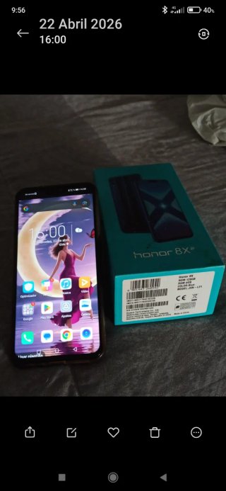 Honor 8X 4GB RAM 128GB Azul