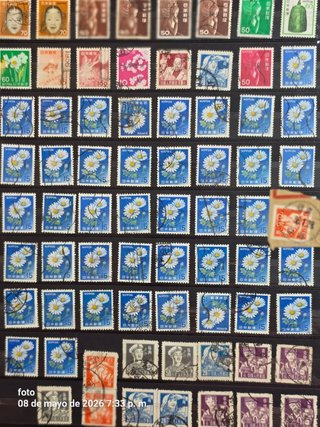 Colección de sellos japoneses
