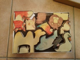Gioco in legno animali per bambini