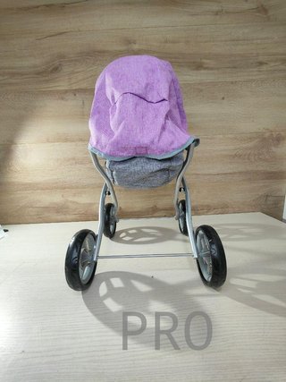 Bayer Chic 2000 Lilli 550-69 - Passeggino per bambole per le madri più giovani, Colore Viola