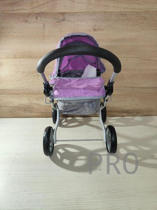 Bayer Chic 2000 Lilli 550-69 - Passeggino per bambole per le madri più giovani, Colore Viola
