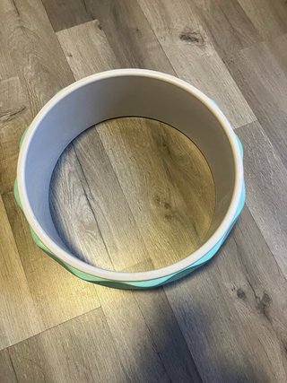 Aro de Yoga Azul y Blanco Nuevo