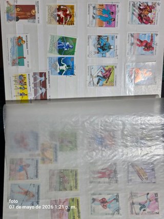 Colección sellos deporte