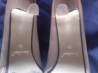 Zapatos Beige