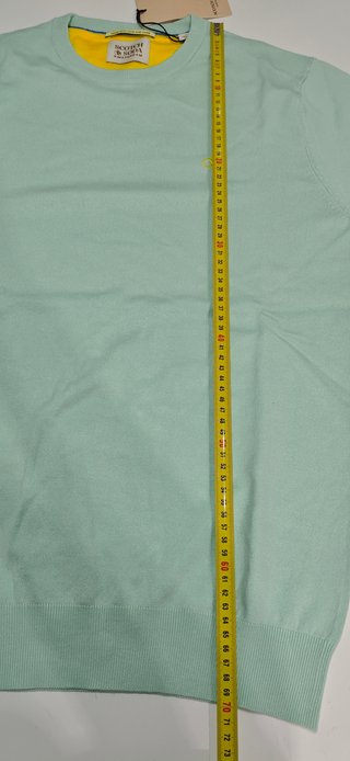 Jersey fino Scotch & Soda Menta Talla M. Nuevo