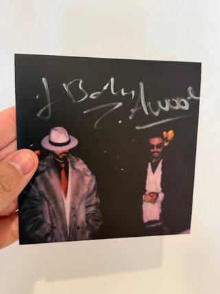 Vinilo J Balvin & Ryan - Omerta - Firmado