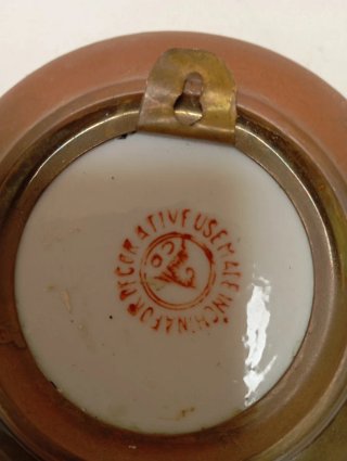 Platito decorativo porcelana China