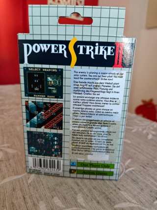 Caja Reemplazo Power Strike 2 Game Gear