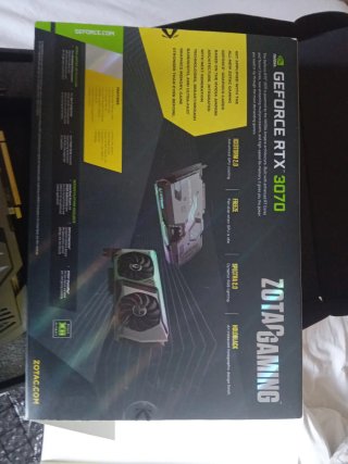 ZOTAC GAMING RTX 3070 Tarjeta Gráfica