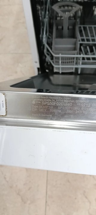 Lavavajillas Bosch 45cm