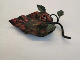 Decorazione floreale in metallo