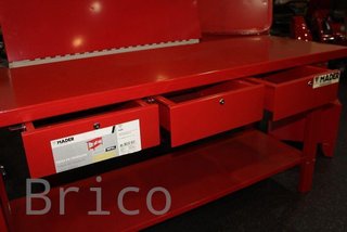 Banco Mesa Trabajo Metal 2000x640 mm - 65260 - Mader