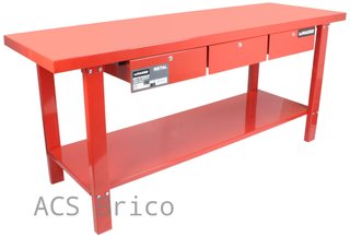 Banco Mesa Trabajo Metal 2000x640 mm - 65260 - Mader