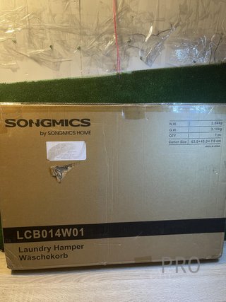 Cesto per la Biancheria con Coperchio SONGMICS