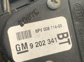Pedal del acelerador opel 9202341 zafira b 58958