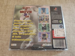 Bust a Move 3Dx PS1 PlayStation Pal Ita
