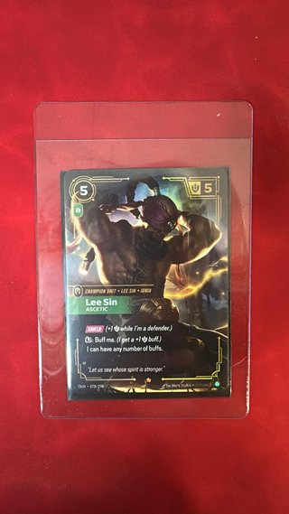 Carta Lee Sin Ascetic - Legends of Runeterra