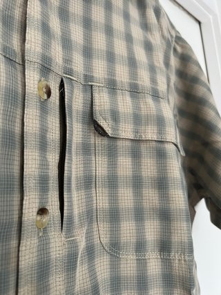 Camisa manga corta hombre North Face. Talla S