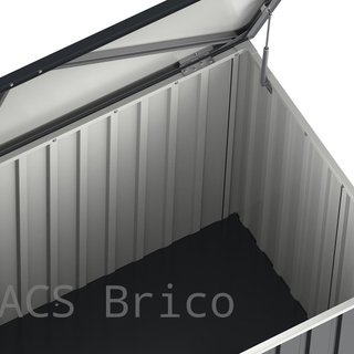 Baúl Arcón Metálico 585 L - 71x133x72 cm - Duramax