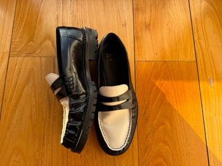 Mocasines Zara Bicolor Mujer Talla 38
