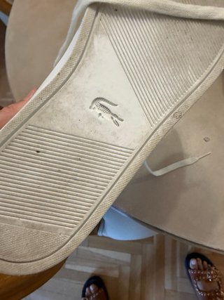 Zapatillas Lacoste Piel Blancas