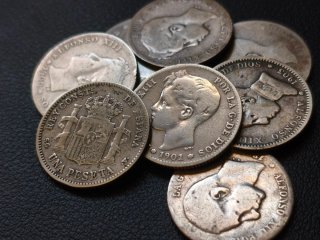Monedas Peseta Plata